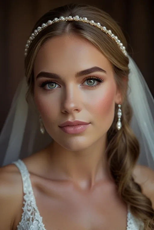 18. Fresh-Faced Bridal Glow