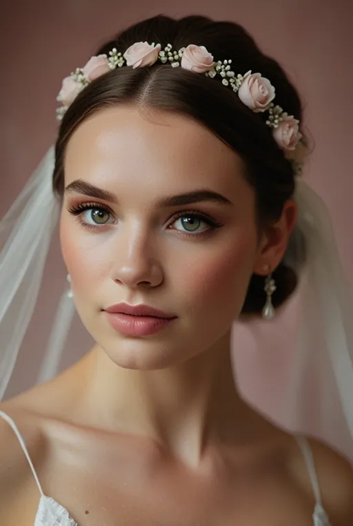 19. Soft and Elegant Bridal Perfection