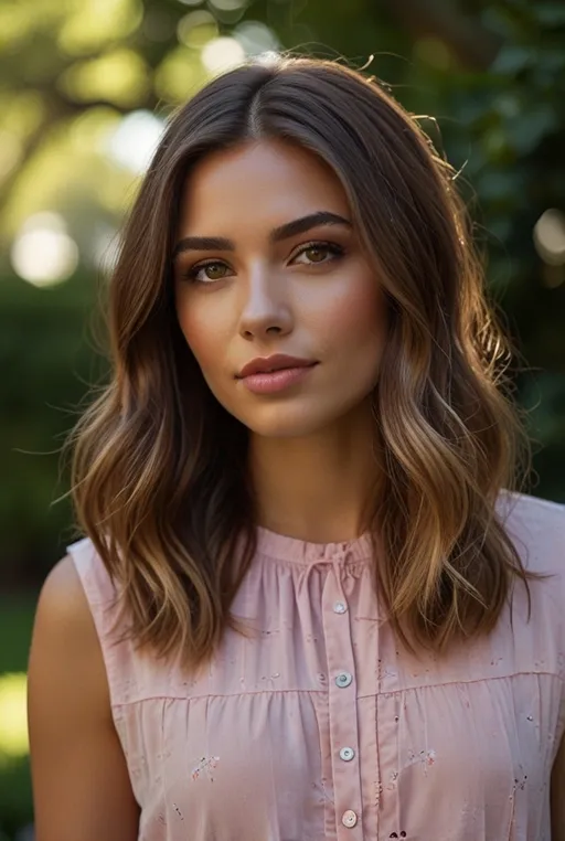 2. Layered Lob with Textured Waves