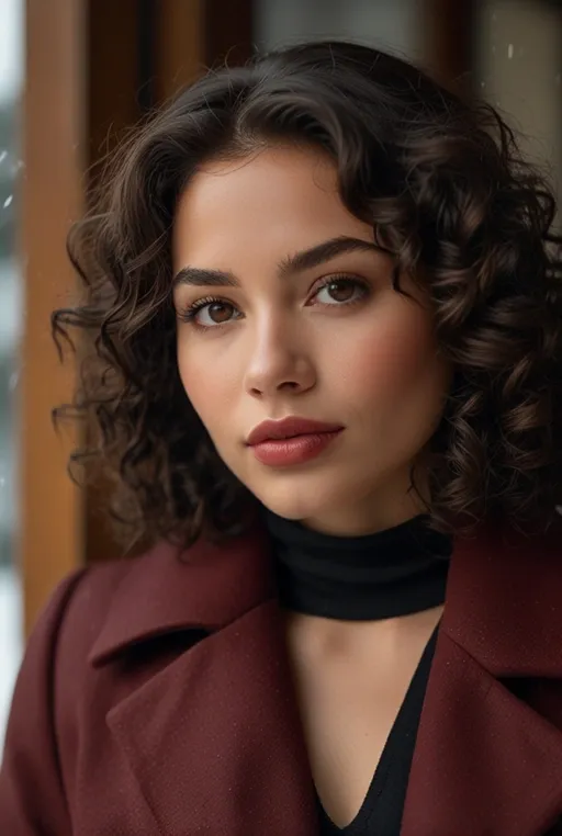 2. Shoulder-Length Bob With Curls