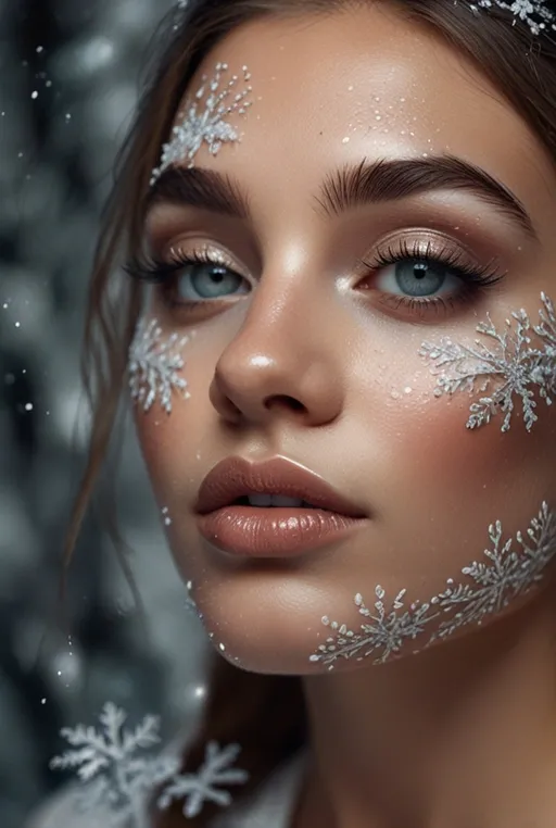 24. Snow Queen Silver Glitter and Soft Lips