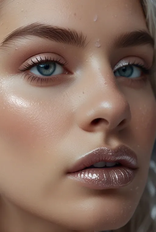 3. Frosty Silver Eye Makeup