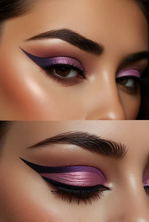 8. Deep Pink Smokey Eye