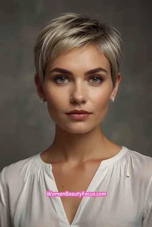 1. Chic Pixie Cut with Feathered Layers