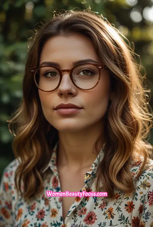 12. Half-Up, Half-Down with Loose Waves