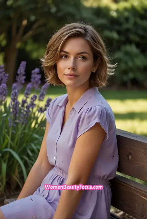 16. Short Bob with Soft Waves