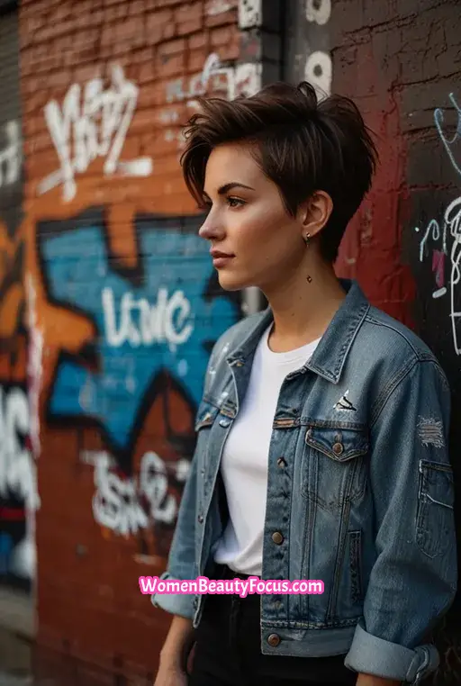 17. Boyish Cut with Textured Finish