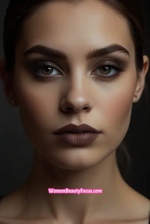 1. Smokey Black Eyeshadow with Bold Winged Liner