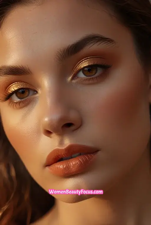 1. Soft Orange Sunset Eyeshadow