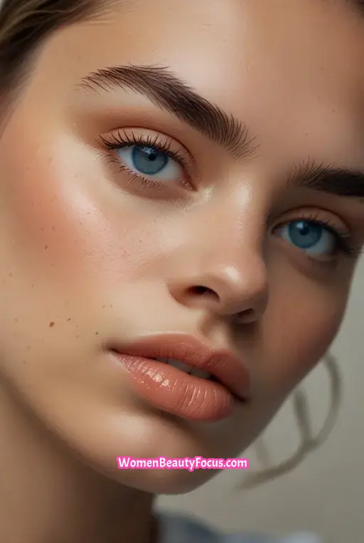 10. Classic Blue Eyeliner with Fresh Faced Glow