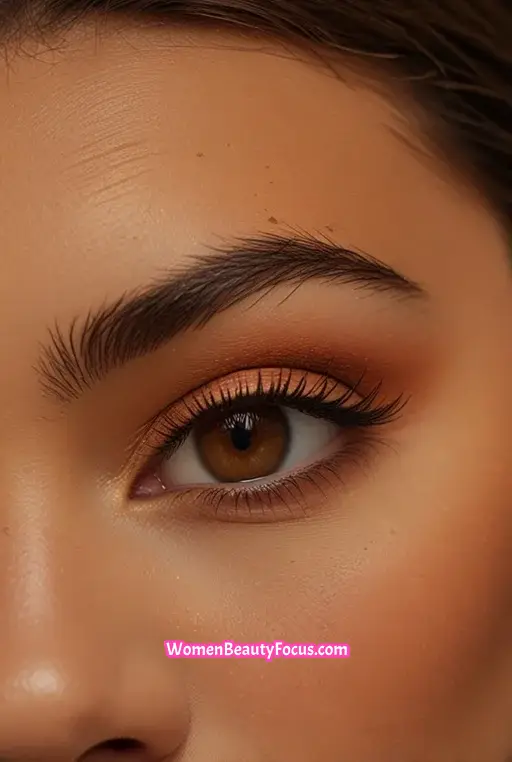 11. Warm Orange Smokey Eye