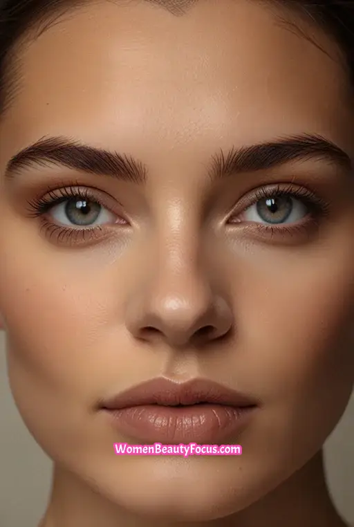 17. Matte Foundation with Soft Highlight