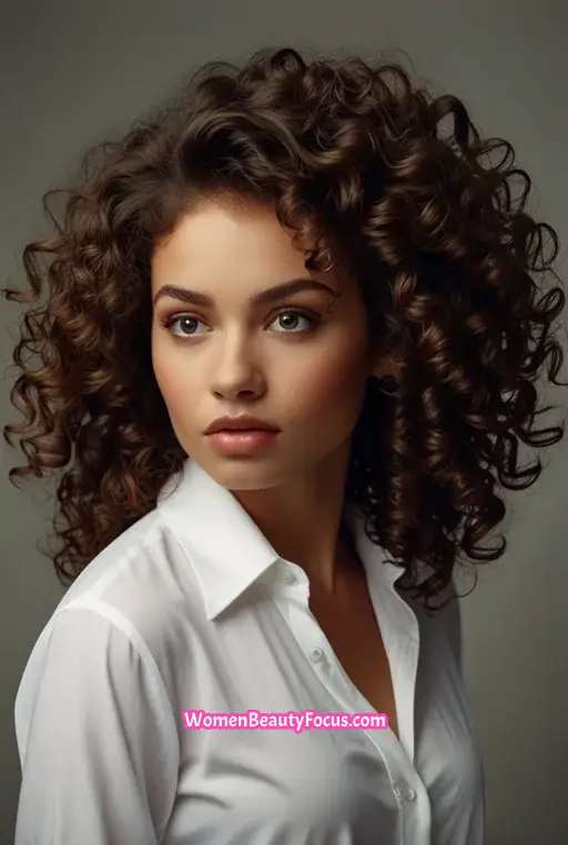 19. Voluminous Curly Hair with Bold Curls