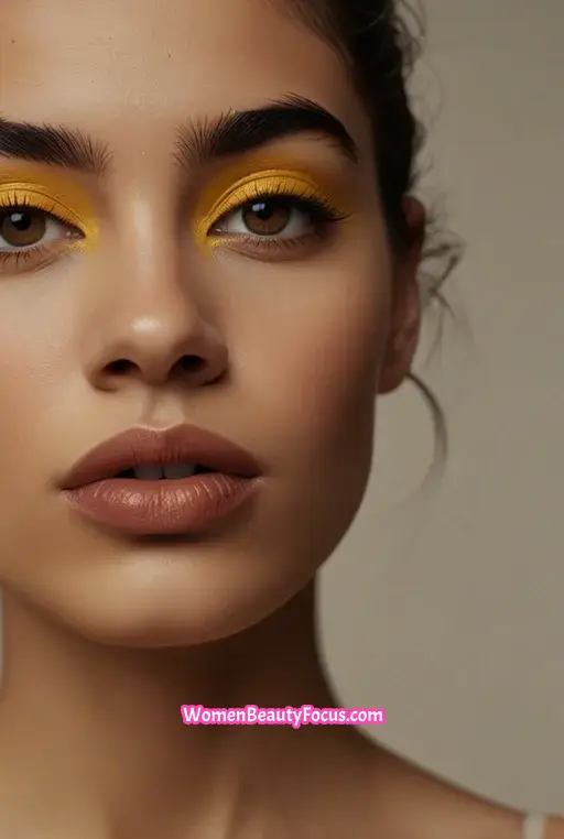 21. Matte Yellow with Bold Liner