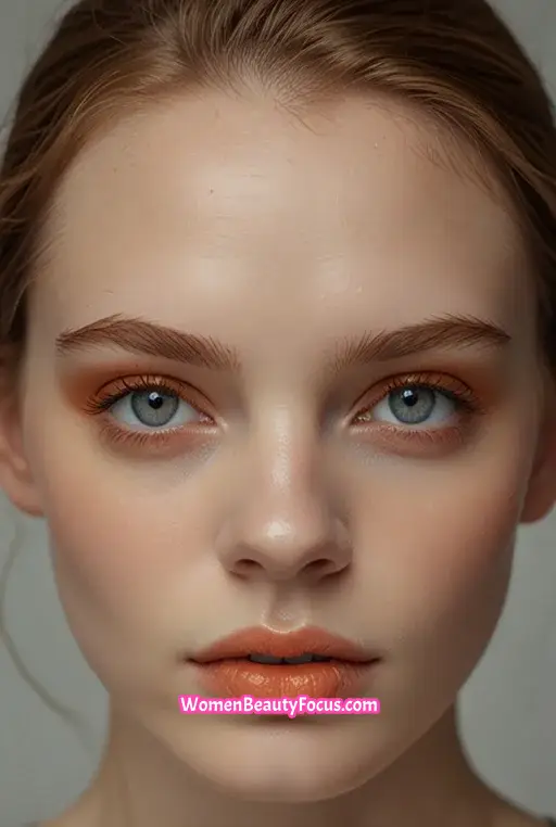 21. Subtle Orange Eyeshadow
