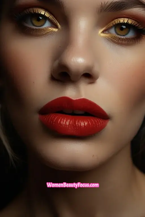 3. Smokey Orange Eyeshadow