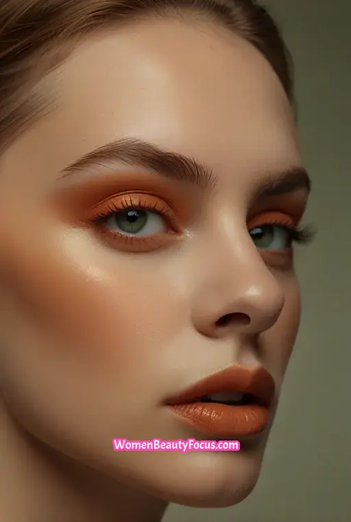 6. Matte Orange Eyeshadow