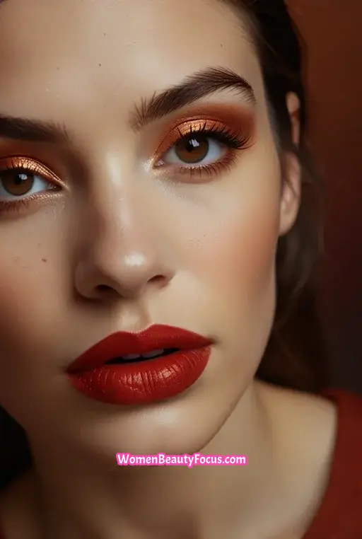 8. Warm Copper Tones with Highlighted Inner Corners