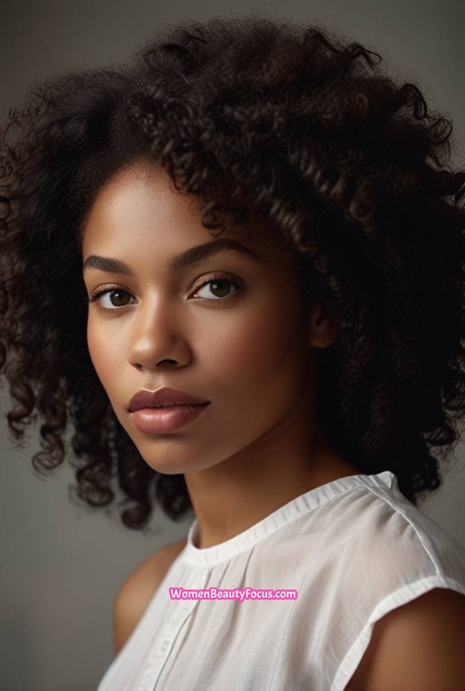 1. Elegant Afro with Defined Curls