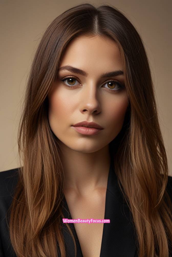 12. Chestnut Ombre with a Smooth Gradient