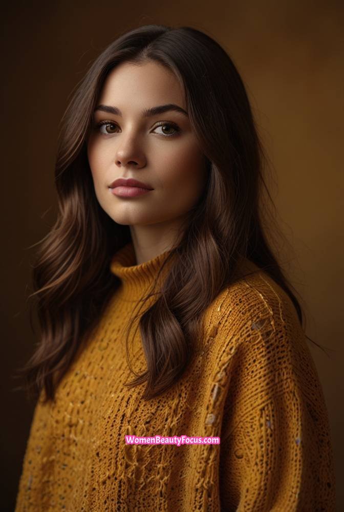 15. Chocolate Brown with Subtle Golden Undertones
