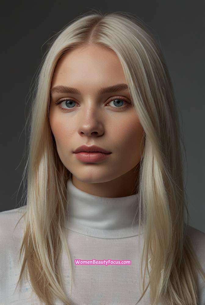 2. Platinum Blonde Glass Hair