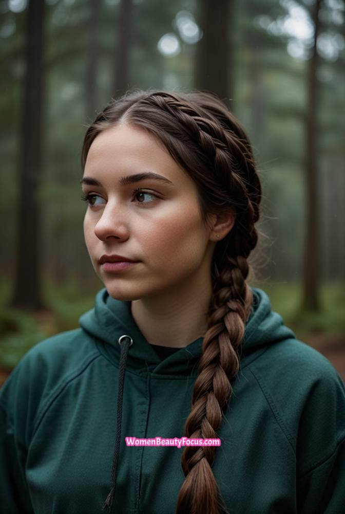 20. Thick Rope Braid with Hoodie