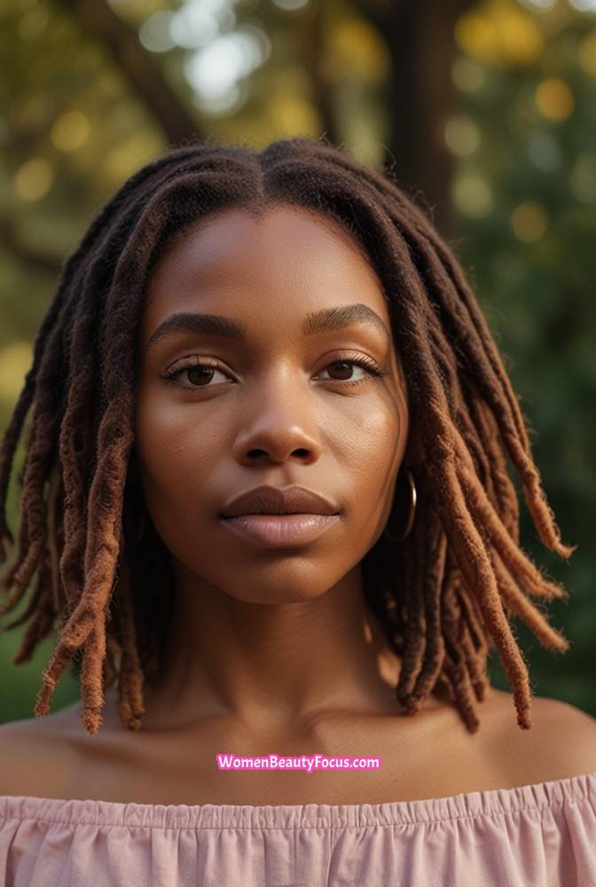 20. Waist-Length Soft Locs with Loose Strands