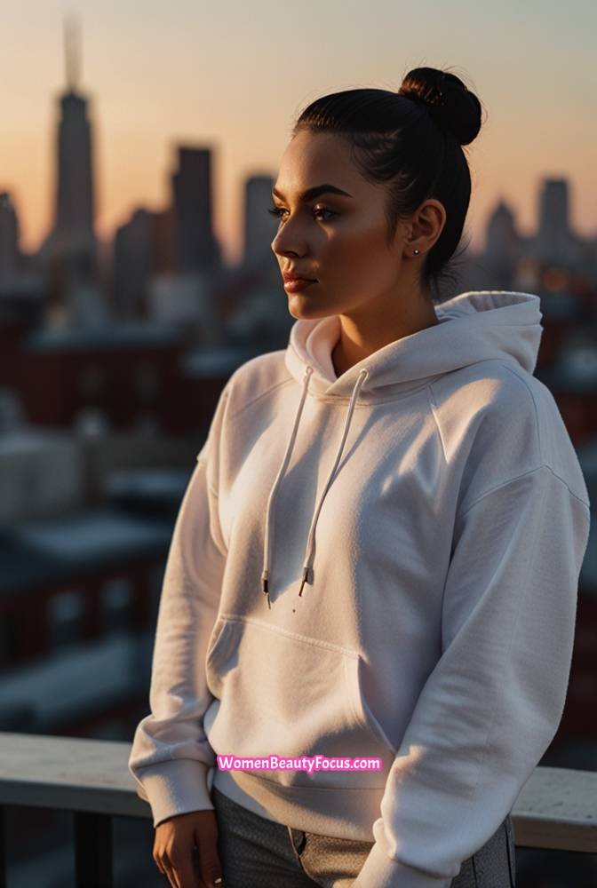 22. Slicked-Back Bun for a Sleek Look