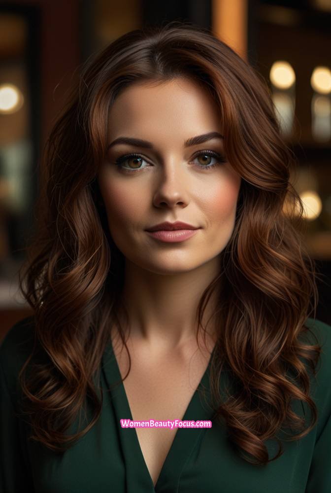 3. Chocolate Brown with Subtle Auburn Highlights