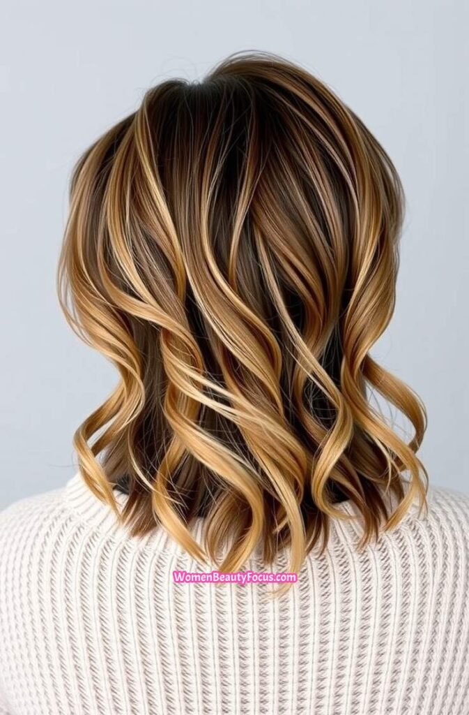 10. Long Pixie with Soft Waves Back View