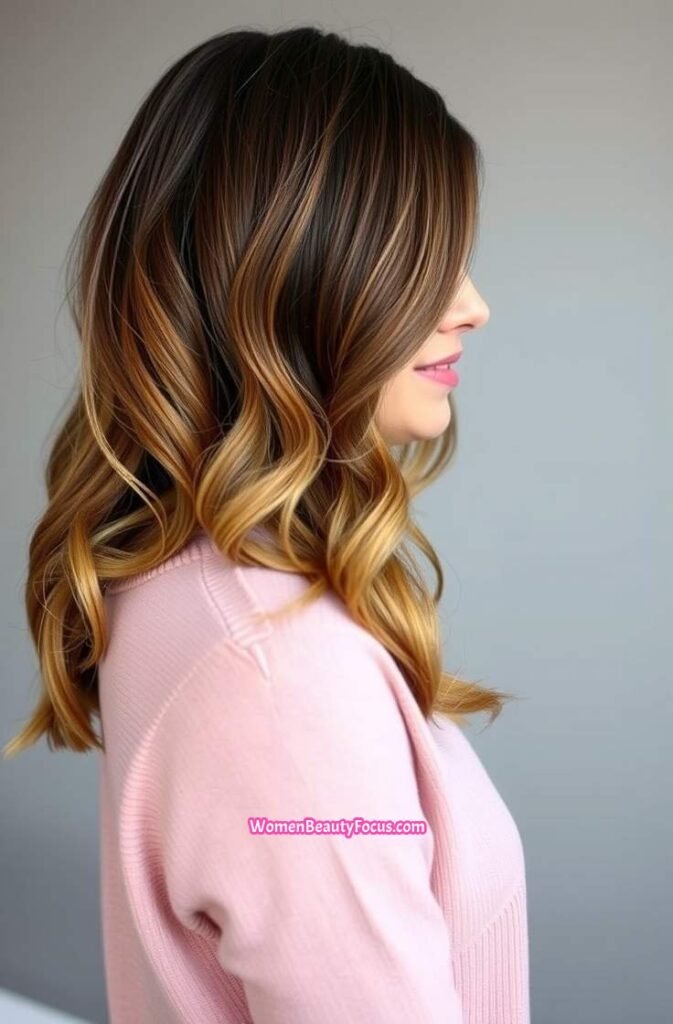 11. Caramel Swirl Balayage