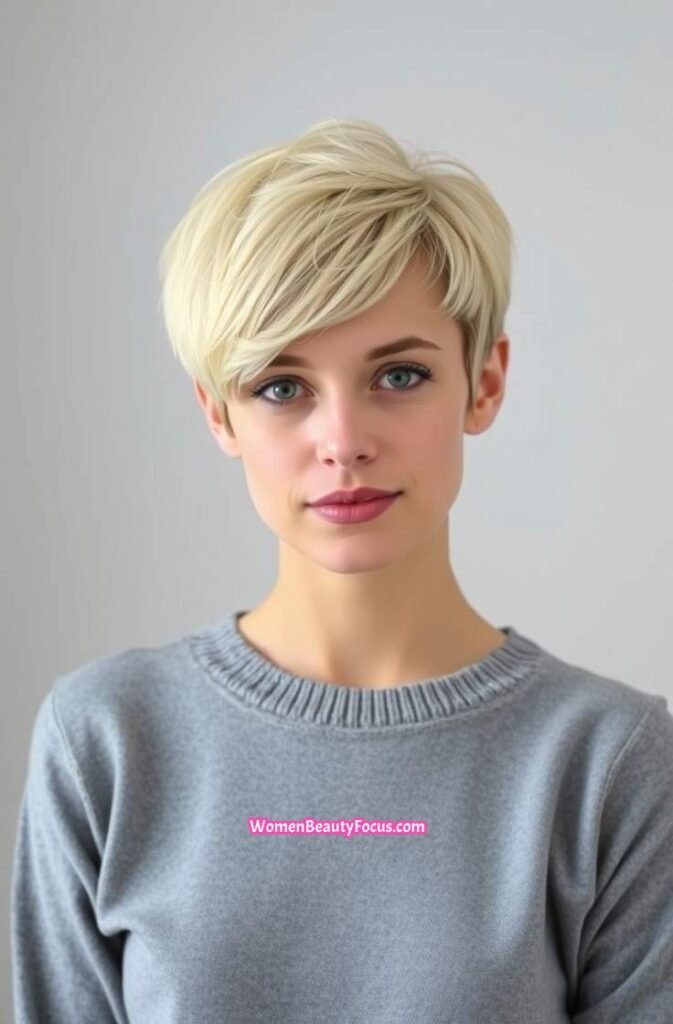 11. Layered Pixie Cut Front View