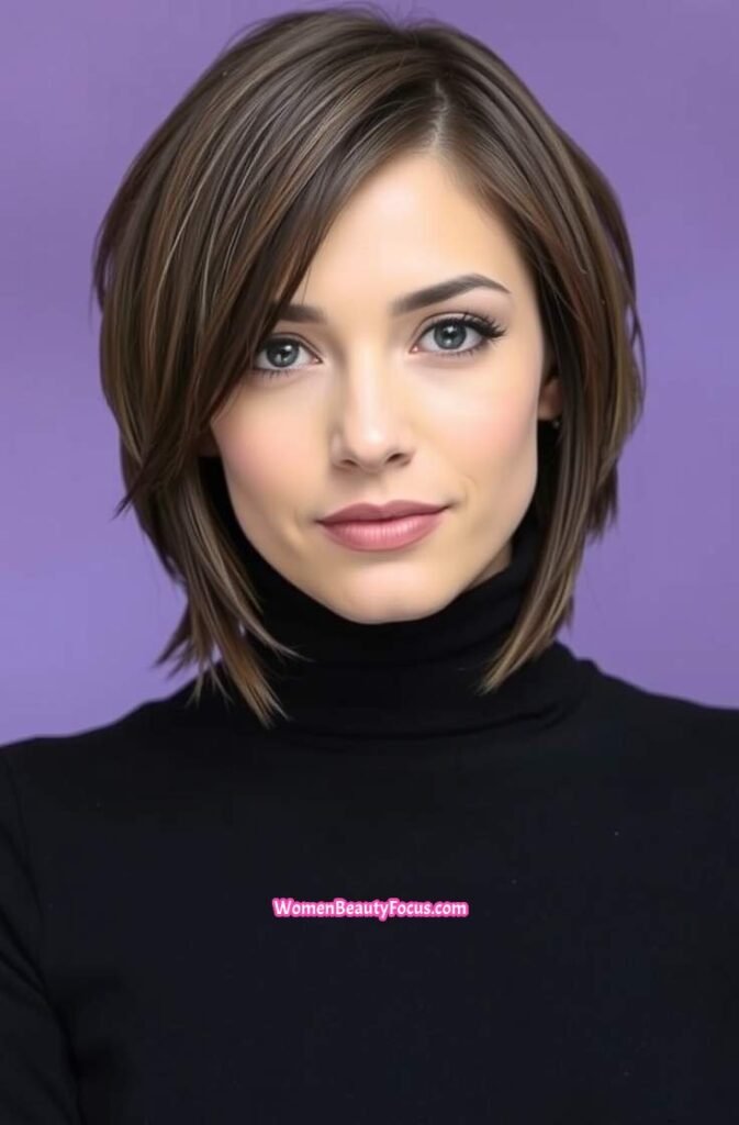 11. Medium Shag with Defined Layers FrontStraight View