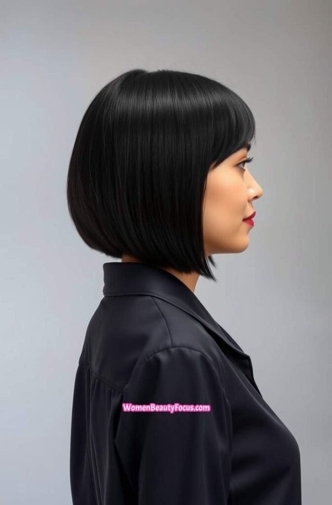 12. Short Precision Cut with Clean Edges Side View
