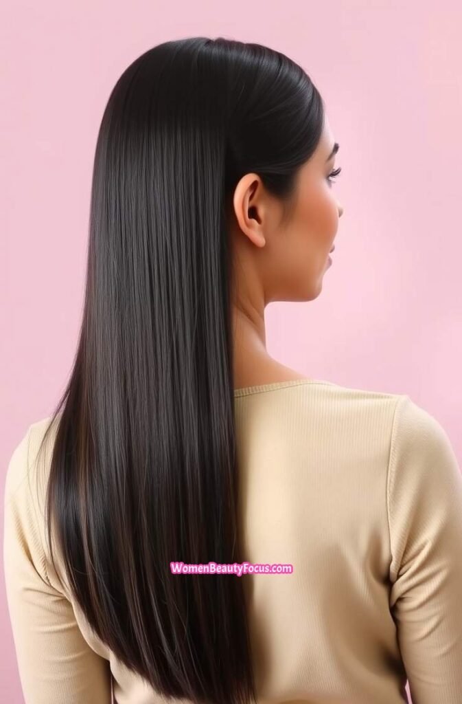 13. Slicked Back Side Part Front View