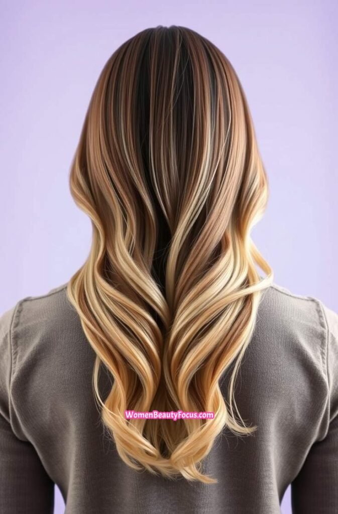14. Long Layers Back View