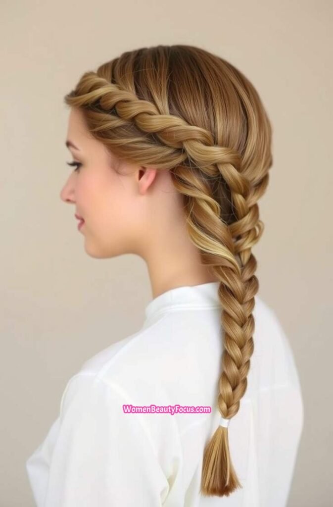 14. Milkmaid Braid Side View 1