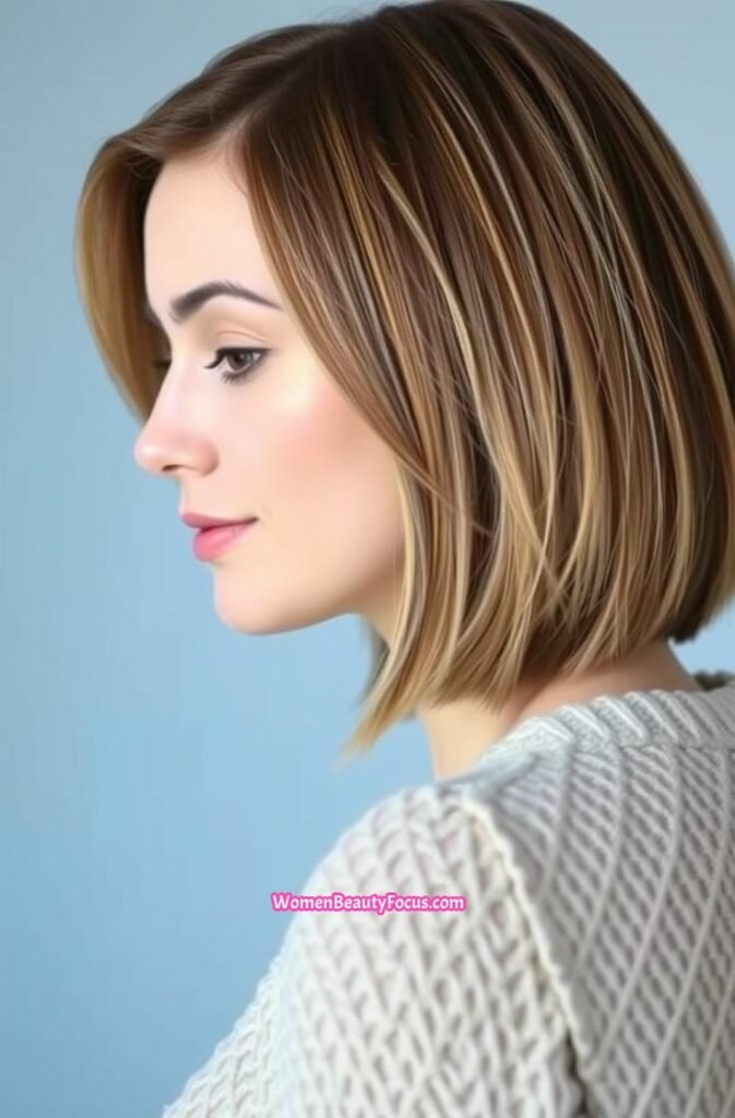 14. Straight Blunt Ends with Textured Layers Side View 1