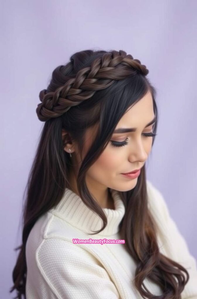 15. Halo Braid FrontStraight View