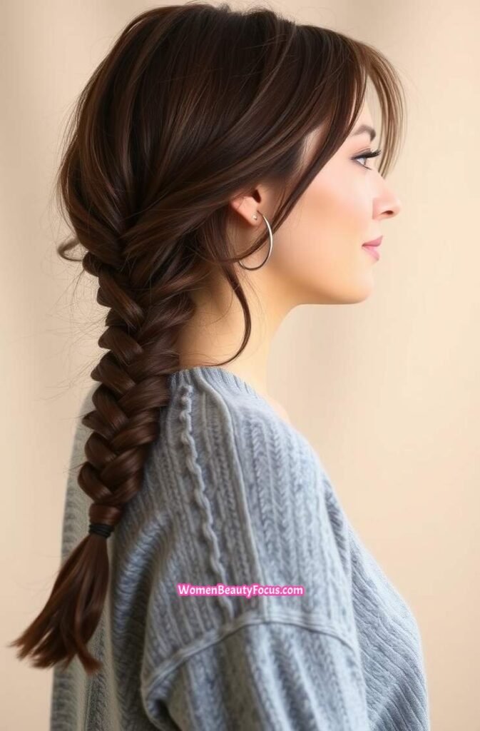 16. Loose Side Braid Side View
