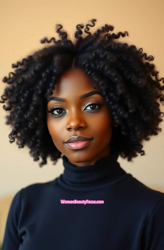 17. Rounded Fro with Side Part Front View