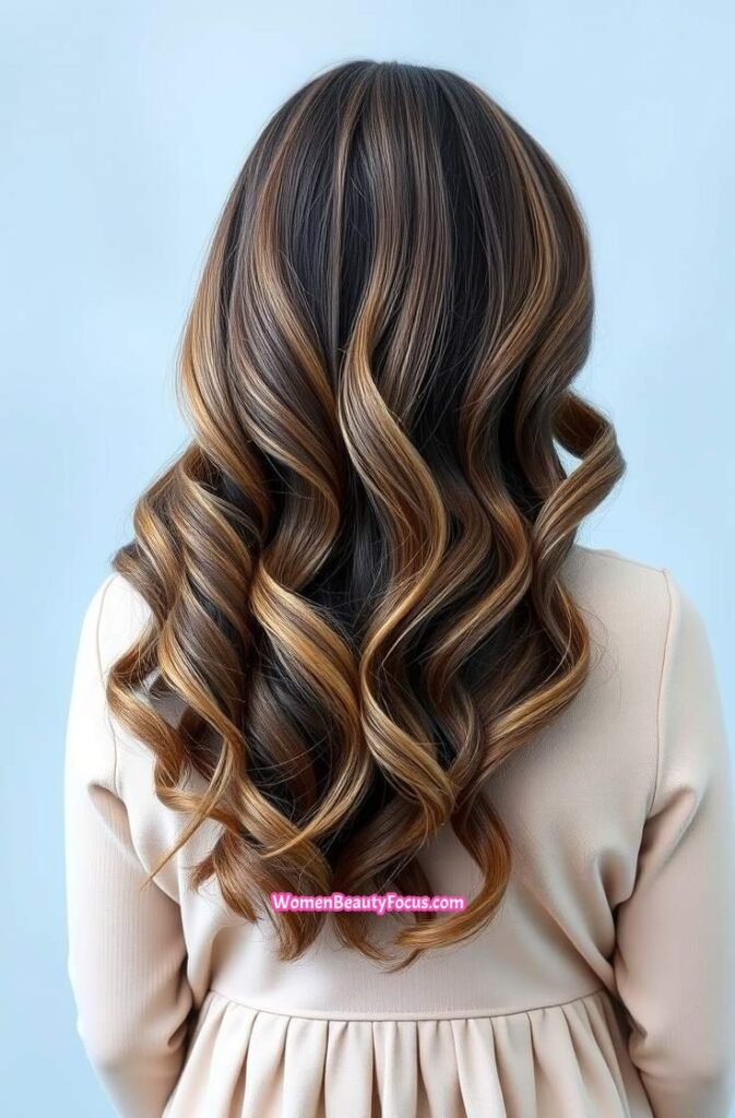18. Soft Waves Quick Weave with Textured Finish Back View