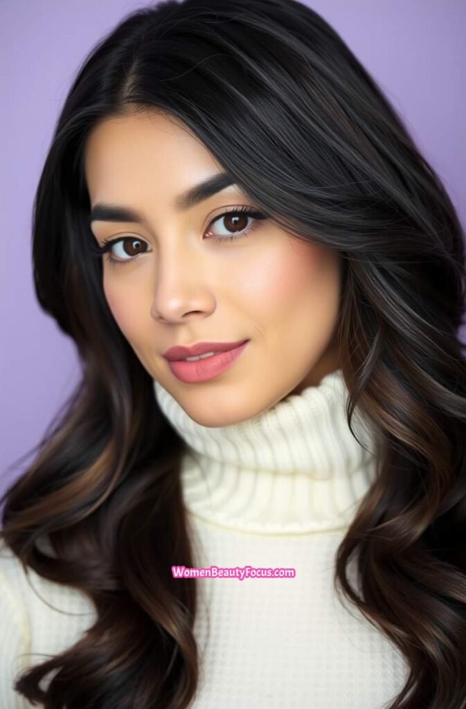 19. Layered Waves with a Deep Side Part FrontStraight View