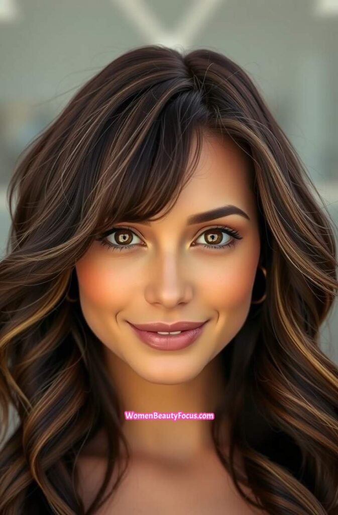 19. Soft Cascading Butterfly Cut Front View