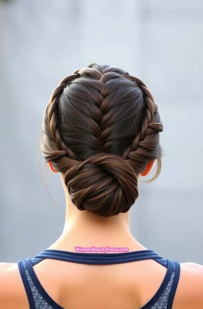 2. Braided Low Bun Back View 2 IMGCentury