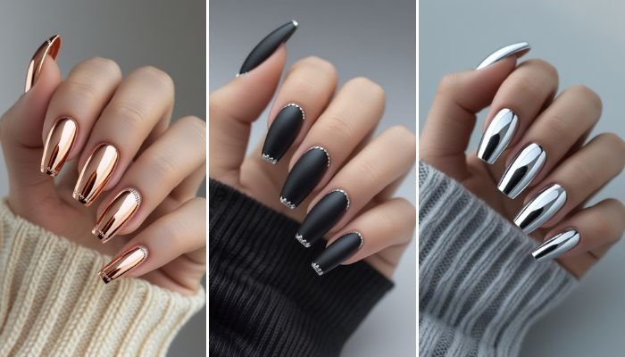 20 Chrome Nails Designs for a Futuristic Touch