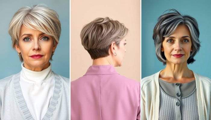 20 Short Hairstyles for Women of 60