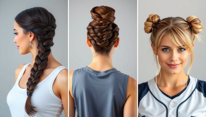 21 Easy Softball Hairstyles for Game Days