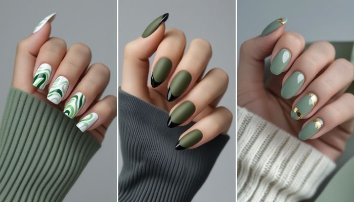 21 Green Nail Designs for a Fresh, Natural Vibe